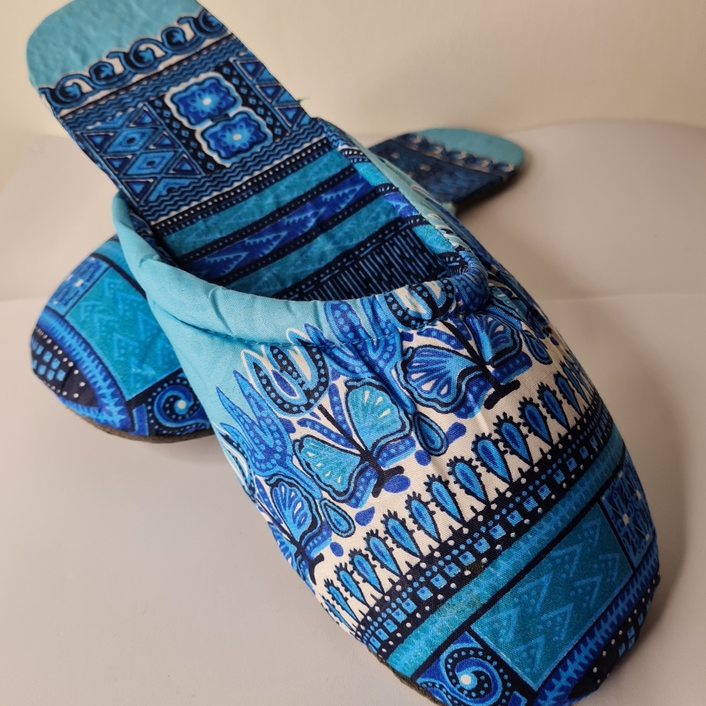 Ankara Print Slippers